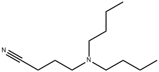 4-(N,N-二丁基氨基)-丁腈 结构式