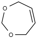 顺-4,7-二氢-1,3-二氧杂环庚 结构式