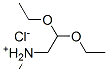 2,2-diethoxyethyl(methyl)ammonium chloride 结构式