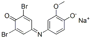 2,6-DIBROMO-3'-METHOXYINDOPHENOL SODIUM SALT 结构式