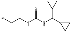 1-(2-chloroethyl)-3-(dicyclopropylmethyl)urea 结构式