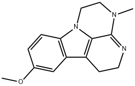 美曲吲哚 结构式