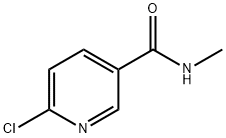 6-氯-N-甲基-烟酰胺 结构式