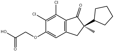R-(+)-甲基吲唑酮 结构式