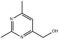 4-Pyrimidinemethanol, 2,6-dimethyl- (9CI) 结构式