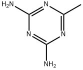 6-甲基-1,3,5-三嗪-2,4-二胺 结构式