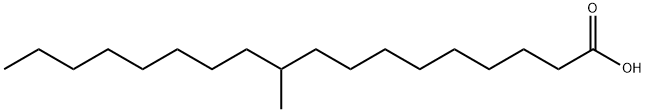 10-methyloctadecanoic acid 结构式