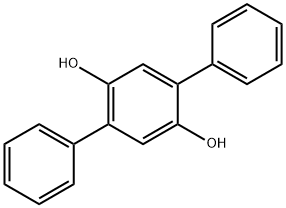 2,5-二苯基对苯二酚 结构式
