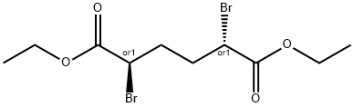 2,5-二溴己二酸二乙酯 结构式