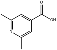 2,6-二甲基-4-吡啶甲酸 结构式