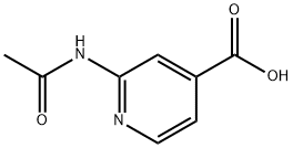 2-乙酰基氨基异烟酸 结构式