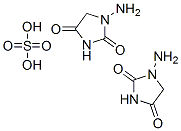 bis(1-aminoimidazolidine-2,4-dione) sulphate 结构式