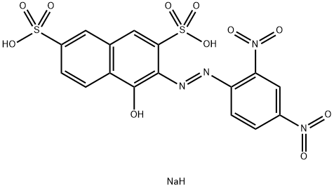 硝氮黄 结构式