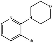 3-BROMO-2-MORPHOLINOPYRIDINE 结构式