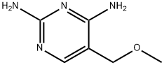 2,4-Diamino-5-methoxymethylpyrimidine 结构式