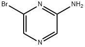 2-氨基-6-溴吡嗪 结构式