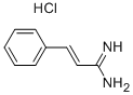 3-PHENYL-ACRYLAMIDINE HYDROCHLORIDE 结构式