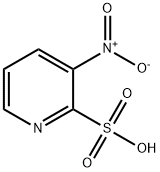 3-硝基吡啶-2-磺酸 结构式