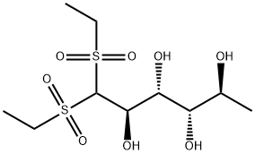 1,6-Dideoxy-1,1-bis(ethylsulfonyl)-L-Mannitol 结构式