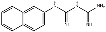 Imidodicarbonimidicdiamide, N-2-naphthalenyl- 结构式