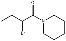 1-(2-溴丁酰)哌啶 结构式
