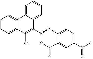 10-(2',4'-DINITROPHENYLAZO)-9-PHENANTHROL 结构式