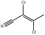 (E)-2,3-Dichloro-2-butenenitrile 结构式
