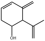 5-Methylene-6-(1-methylethenyl)-3-cyclohexen-1-ol 结构式