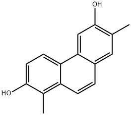 1,7-Dimethyl-2,6-phenanthrenediol 结构式
