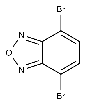4,7-二溴苯并呋咱 结构式