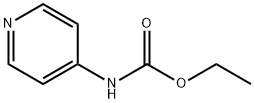 4-吡啶基氨基甲酸乙酯 结构式