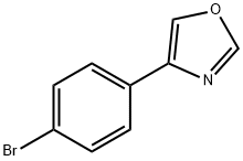 4-(4-溴苯基)恶唑 结构式