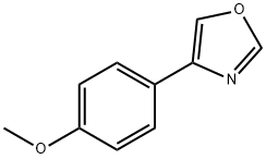 4-(4-甲氧基苯基)恶唑 结构式