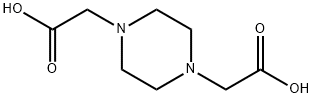 哌嗪-1,4-二乙酸 结构式