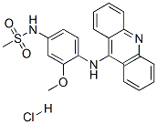盐酸胺苯吖啶 结构式