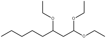 1,1,3-三乙氧基辛烷 结构式