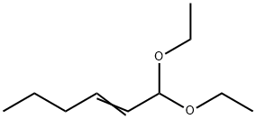 反-2-己烯醛二乙缩醛 结构式