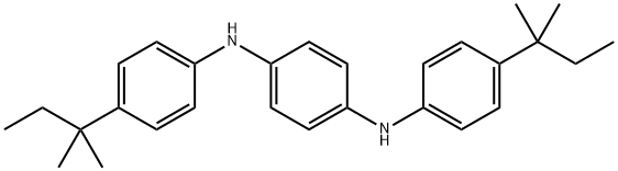 N,N'-二[4-(叔丁基)苯基]苯-1,4-二胺 结构式