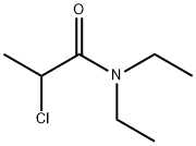 N,N-二乙基-2-氯丙酰胺 结构式