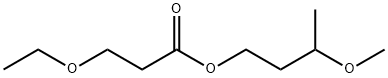 3-methoxybutyl 3-ethoxypropanoate 结构式