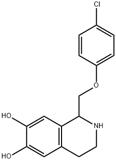 氯苯维林 结构式