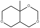 4H,5H-Pyrano[4,3-d]-1,3-dioxin, tetrahydro-8a-methyl- 结构式
