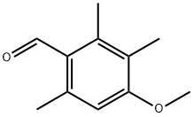 4-甲氧基-2,3,6-三甲基苯甲醛 结构式