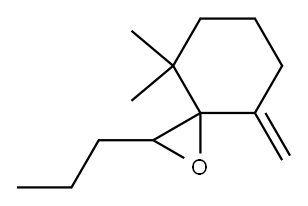 4,4-Dimethyl-8-methylene-2-propyl-1-oxaspiro[2.5]octane 结构式