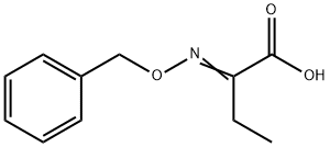 (2E)-2-phenylmethoxyiminobutanoic acid 结构式