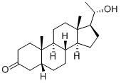 20Α-醇-5Β-孕甾-3-酮 结构式