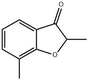3(2H)-Benzofuranone,  2,7-dimethyl- 结构式