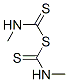 N-methyl-1-(methylthiocarbamoylsulfanyl)methanethioamide 结构式