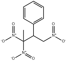 1,3,3-trinitrobutan-2-ylbenzene 结构式