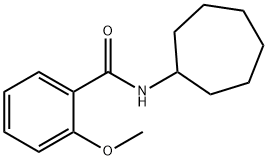 Benzamide, N-cycloheptyl-2-methoxy- (9CI) 结构式